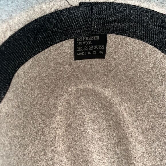 𝅺Oatmeal Felt Panama Hat - Picture 6 of 6